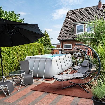 Ferienwohnung Am Elbstrom 슈타데 외부 사진