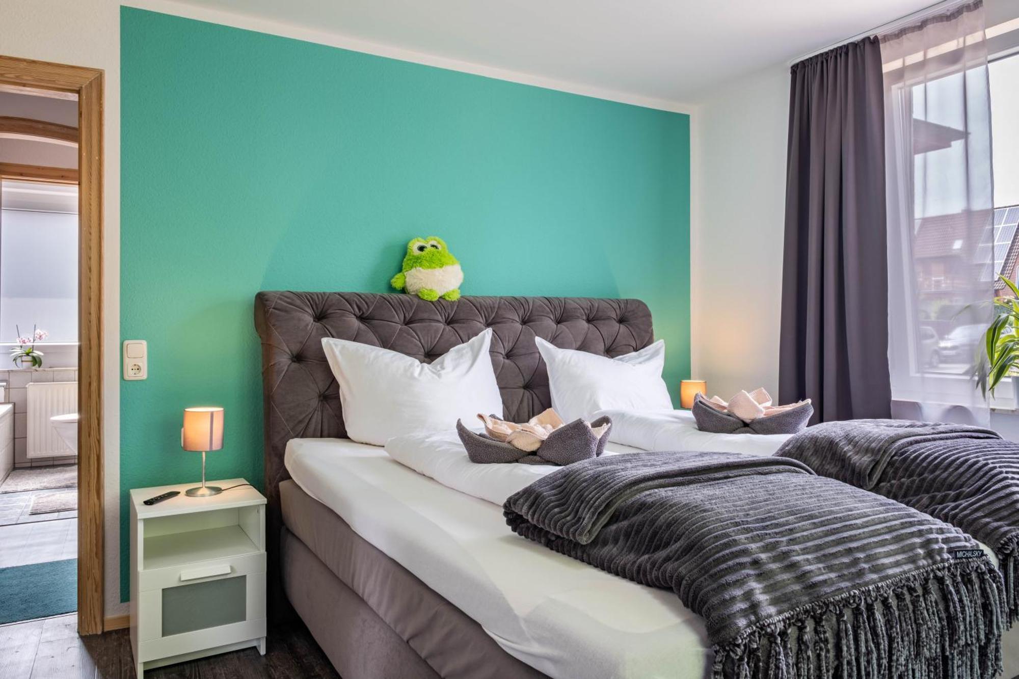 Ferienwohnung Am Elbstrom 슈타데 외부 사진
